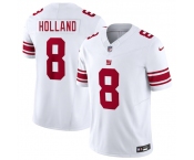 Men's New York Giants #8 Jevon Holland White 2025 F.U.S.E. Vapor Untouchable Limited Football Stitched Jersey