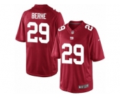 Men's Nike New York Giants #29 Nat Berhe Limited Red Alternate NFL Jersey