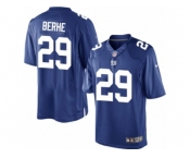 Men's Nike New York Giants #29 Nat Berhe Limited Royal Blue Team Color NFL Jersey