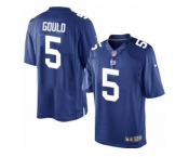 Men's Nike New York Giants #5 Robbie Gould Limited Royal Blue Team Color NFL Jersey