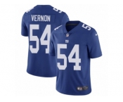 Men's Nike New York Giants #54 Olivier Vernon Vapor Untouchable Limited Royal Blue Team Color NFL Jersey