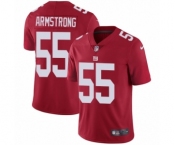 Men's Nike New York Giants #55 Ray-Ray Armstrong Red Alternate Vapor Untouchable Limited Player NFL Jersey