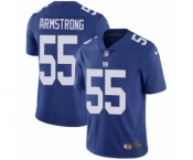 Men's Nike New York Giants #55 Ray-Ray Armstrong Royal Blue Team Color Vapor Untouchable Limited Player NFL Jersey