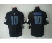 nike nfl jerseys new york giants #10 manning black[nike limited]
