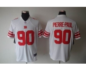 nike nfl jerseys new york giants #90 pierre-paul white[nike limited]