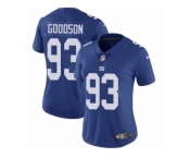 Women Nike New York Giants #93 B.J. Goodson Royal Blue Team Color Vapor Untouchable Limited Player NFL Jersey