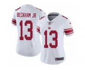 Women's Nike New York Giants #13 Odell Beckham Jr Vapor Untouchable Limited White NFL Jersey
