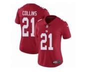 Women's Nike New York Giants #21 Landon Collins Vapor Untouchable Limited Red Alternate NFL Jersey