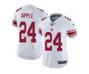 Women's Nike New York Giants #24 Eli Apple Vapor Untouchable Limited White NFL Jersey Women's Nike New York Giants #24 Eli Apple Vapor Untouchable Limited White NFL Jersey