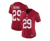 Women's Nike New York Giants #29 Nat Berhe Vapor Untouchable Limited Red Alternate NFL Jersey Women's Nike New York Giants #29 Nat Berhe Vapor Untouchable Limited Red Alternate NFL Jersey
