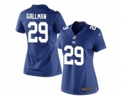 Women's Nike New York Giants #29 Wayne Gallman Limited Royal Blue Team Color NFL Jersey Women's Nike New York Giants #29 Wayne Gallman Limited Royal Blue Team Color NFL Jersey