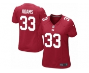 Women's Nike New York Giants #33 Andrew Adams Limited Red Alternate NFL Jersey Women's Nike New York Giants #33 Andrew Adams Limited Red Alternate NFL Jersey