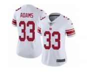 Women's Nike New York Giants #33 Andrew Adams Vapor Untouchable Limited White NFL Jersey