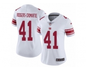 Women's Nike New York Giants #41 Dominique Rodgers-Cromartie Vapor Untouchable Limited White NFL Jersey