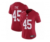 Women's Nike New York Giants #45 Will Tye Vapor Untouchable Limited Red Alternate NFL Jersey Women's Nike New York Giants #45 Will Tye Vapor Untouchable Limited Red Alternate NFL Jersey