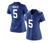 Women's Nike New York Giants #5 Robbie Gould Limited Royal Blue Team Color NFL Jersey Women's Nike New York Giants #5 Robbie Gould Limited Royal Blue Team Color NFL Jersey
