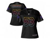 Women's Nike New York Giants #53 Harry Carson Game Black Fashion NFL Jersey Women's Nike New York Giants #53 Harry Carson Game Black Fashion NFL Jersey