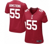 Women's Nike New York Giants #55 Ray-Ray Armstrong Game Red Alternate NFL Jersey