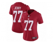 Women's Nike New York Giants #77 John Jerry Vapor Untouchable Limited Red Alternate NFL Jersey