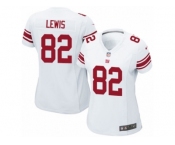 Women's Nike New York Giants #82 Roger Lewis Limited White NFL Jersey Women's Nike New York Giants #82 Roger Lewis Limited White NFL Jersey