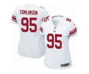 Women's Nike New York Giants #95 Dalvin Tomlinson Limited White NFL Jersey Women's Nike New York Giants #95 Dalvin Tomlinson Limited White NFL Jersey