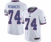 Youth New York Giants #74 Mike Remmers Limited White Rush Vapor Untouchable Football Jersey
