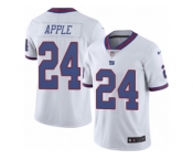 Youth Nike New York Giants #24 Eli Apple Limited White Rush NFL Jersey