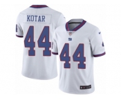 Youth Nike New York Giants #44 Doug Kotar Limited White Rush Vapor Untouchable NFL Jersey