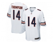 Men Nike Chicago Bears #14 Deonte Thompson Game White NFL Jersey