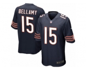 Men Nike Chicago Bears #15 Josh Bellamy Game Navy Blue Team Color NFL Jersey