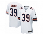 Men's Nike Chicago Bears #39 Jacoby Glenn Game White NFL Jersey