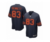 Men's Nike Chicago Bears #83 Martellus Bennett Game Navy Blue 1940s Throwback Alternate NFL Jersey