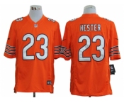 nike nfl jerseys chicago bears #23 hester orange[game]