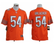 nike nfl jerseys chicago bears #54 urlacher orange[game]