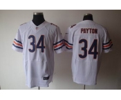 nike nfl jerseys chicago bears #34 payton white[elite]