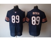 nike nfl jerseys chicago bears #89 mike ditka blue[elite]