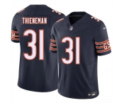 Men's Chicago Bears #31 Dillon Thieneman Navy 2026 Draft F.U.S.E. Vapor Untouchable Limited Football Stitched Jersey Men's Chicago Bears #31 Dillon Thieneman Navy 2026 Draft F.U.S.E. Vapor Untouchable Limited Football Stitched Jersey