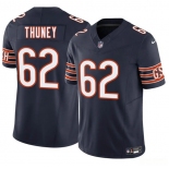 Men's Chicago Bears #62 Joe Thuney Navy 2025 F.U.S.E. Vapor Football Stitched Jersey