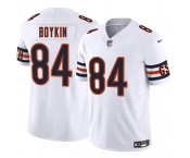 Men's Chicago Bears #84 Miles Boykin White 2025 F.U.S.E. Vapor Untouchable Limited Football Stitched Jersey