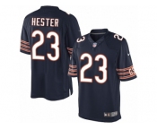 Men's Nike Chicago Bears #23 Devin Hester Limited Navy Blue Team Color NFL Jersey