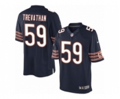 Men's Nike Chicago Bears #59 Danny Trevathan Limited Navy Blue Team Color NFL Jersey
