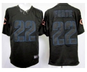 Nike NFL Jersey Chicago Bears #22 Matt Forte Blacks[Nike Impact Limited]