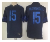 nike nfl jerseys chicago bears #15 brandon marshall blue[drenched limited]