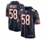 Women's Chicago Bears Darnell Wright Nike Navy  2023 NFL Draft First Round Pick Jersey
