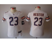 nike women nfl jerseys chicago bears #23 hester white[nike limited]
