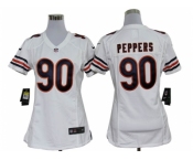 nike women nfl jerseys chicago bears #90 peppers white[nike]