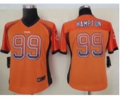 nike women nfl jerseys chicago bears #99 hampton orange[Elite drift fashion][hampton]
