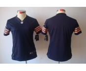 nike women nfl jerseys chicago bears blank blue[nike limited]