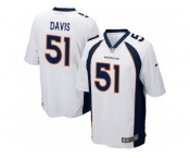 Men's Nike Denver Broncos #51 Todd Davis Game White NFL Jersey