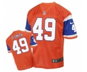 nike nfl jerseys denver broncos #49 d.smith orange[2016 Elite]